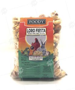 ALIMENTO P/LORO FIESTA FOODY 250GR (10)
