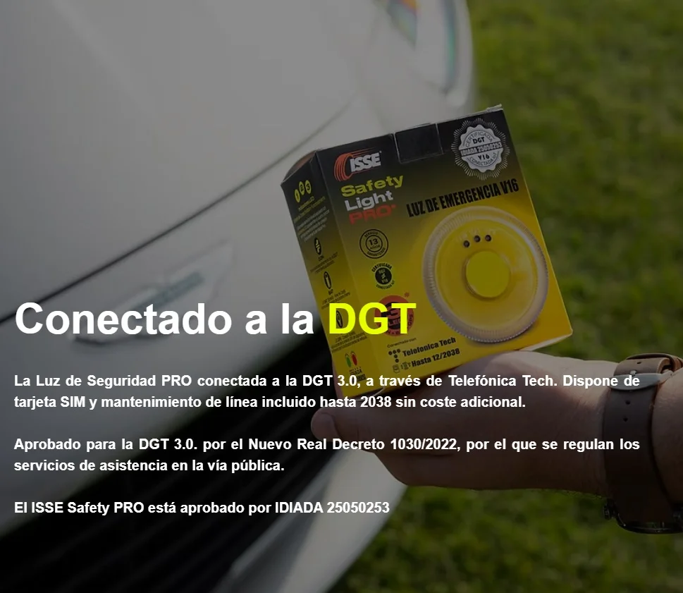 LUZ BALIZA V16 PRO GEOLOCALIZADA 3.0 TARJETA SIM - Imagen 7